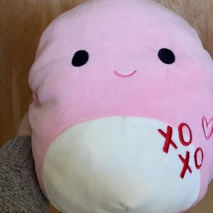 RARE Anna the Pink Dino Squishmallow